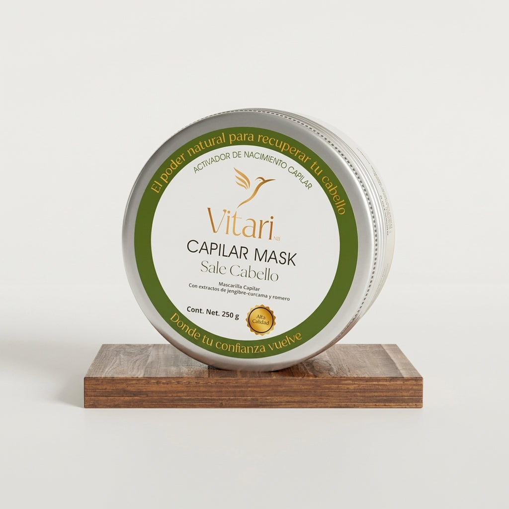Vitari MR Capilar Mask | Activador de Crecimiento Capilar