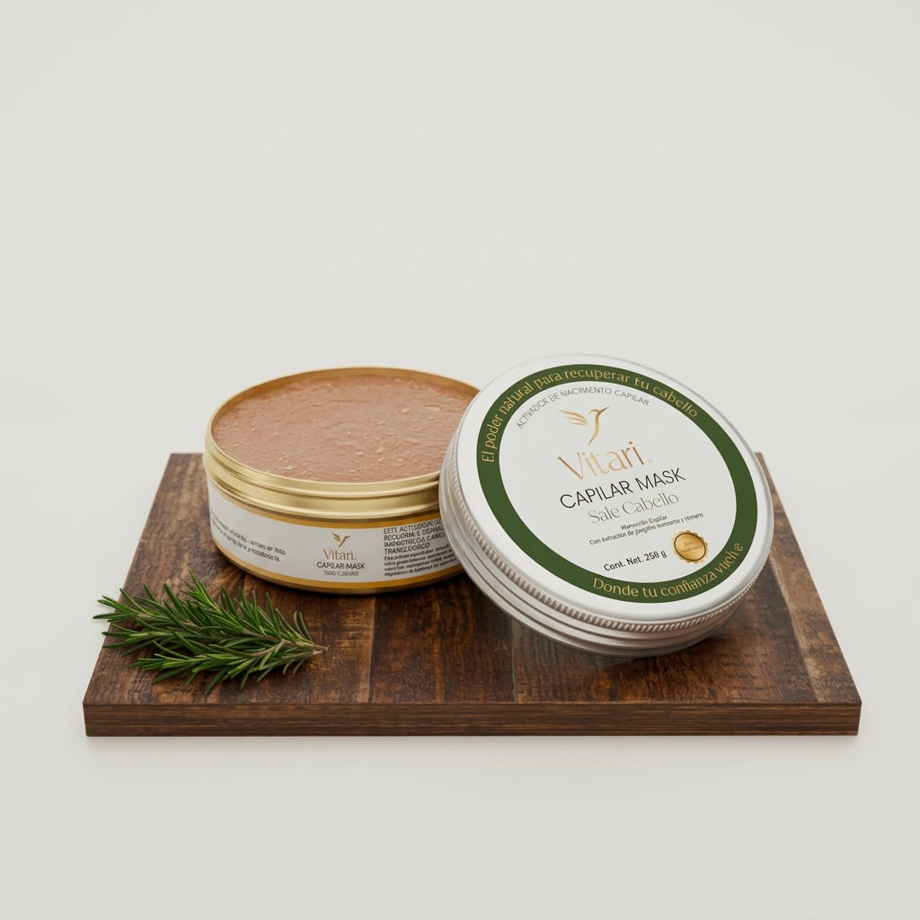 Vitari MR Capilar Mask | Activador de Crecimiento Capilar